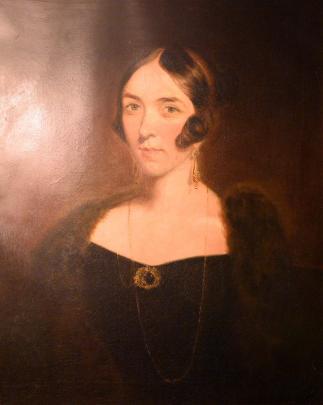 An oil painting of Prof John Broughton’s great-great-grandmother Elizabeth Lovell,  rumoured to...