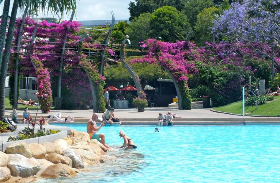  Southbank’s lagoon is free and open year-round. PHOTOS: GILLIAN VINE

