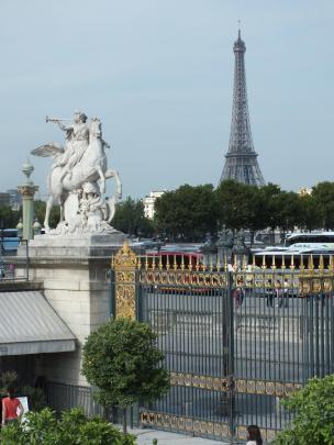 The 320m Eiffel Tower has been a landmark since 1889.








