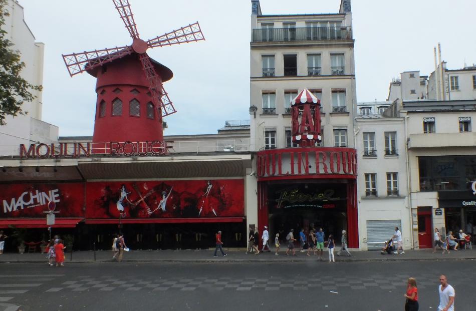 Moulin Rouge was opened in Montmartre the same year as the Eiffel Tower was completed.

