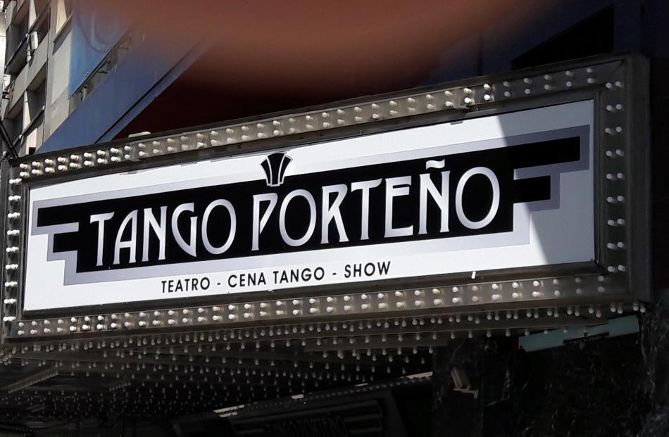 Buenos Aires' Tango theatre.