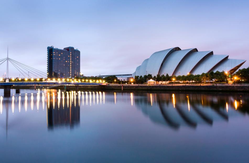  A view familiar to all visitors to the Scottish Exhibition Centre.