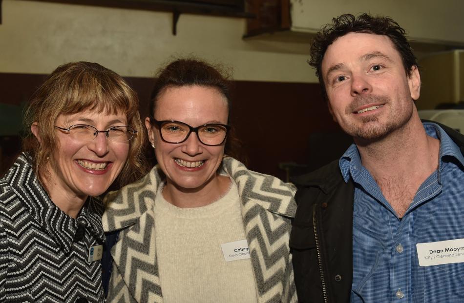 from left Kim Cox, Cathryn Mazer and Dean Mooyman 