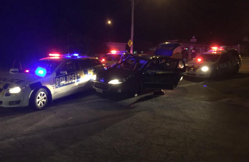 A pistol found in this car at Waikouaiti tied its occupants to a stash of stolen guns hidden at...