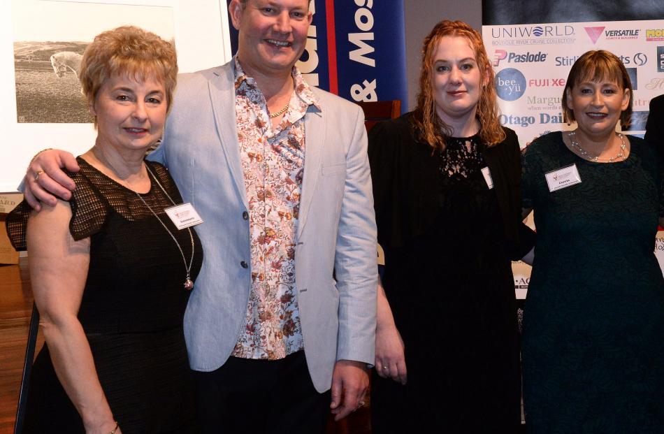 McDonald's Dunedin ambassadors (from left) Annemarie Jorissen, Paul Steiner, Angela Perry and...