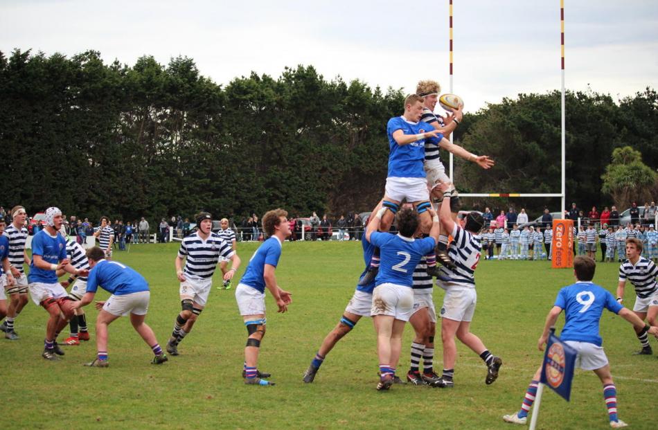 Otago Boys High School vs Southland Boys High School