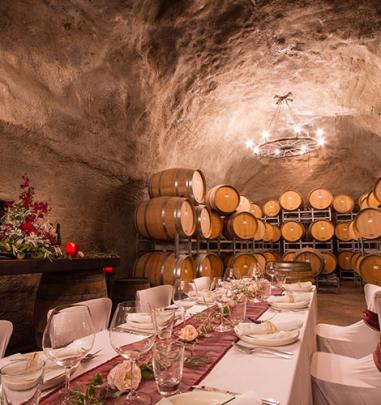 Gibbston Valley wine cave