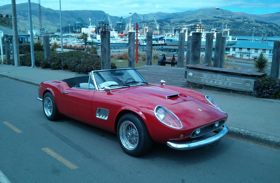 See one of the three 1962 Ferrari California Spider replicas used in the 1986 cult film Ferris...