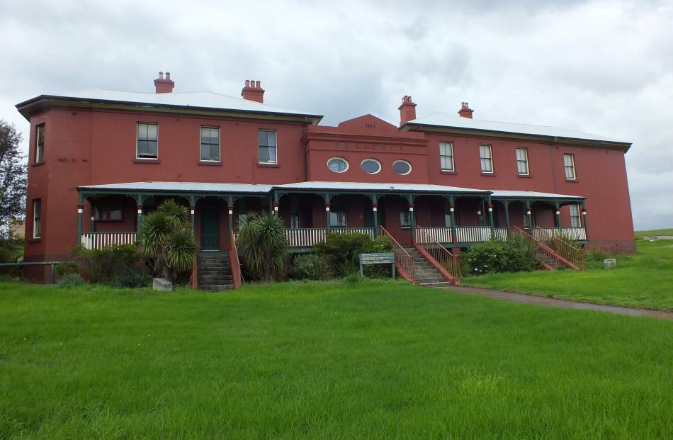 The Laperouse museum originally housed a cable link to Nelson.


