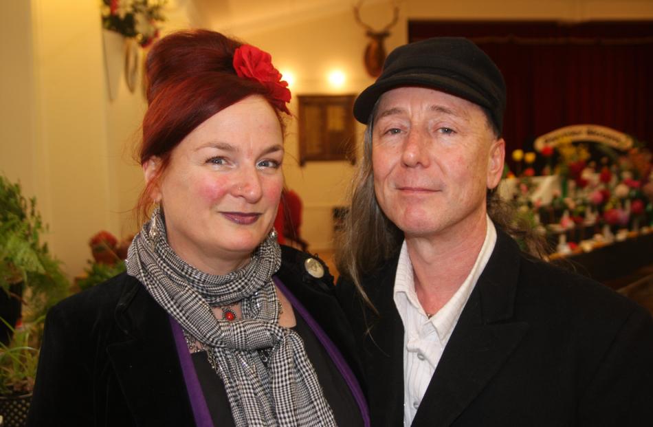 Annette Faulkner and Grant Puddle, both of Oamaru. 