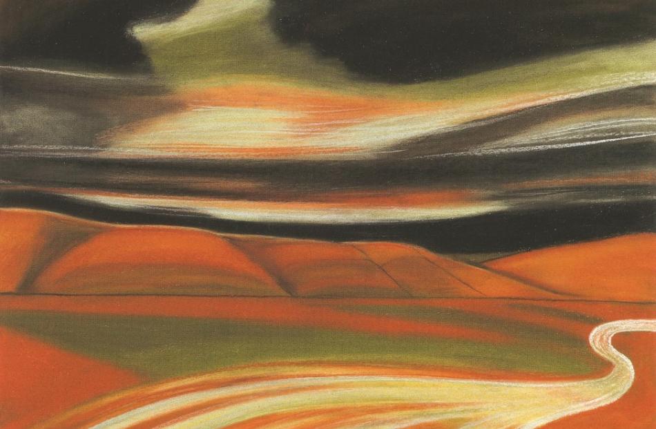 Marilynn Webb, 'Mataura Valley Suite No 4', 1995, soft chalk pastel, Eastern Southland Gallery...