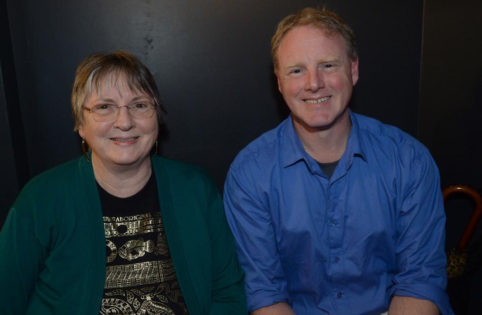 Betty Duncan and her son Andrew Duncan, both of Dunedin.