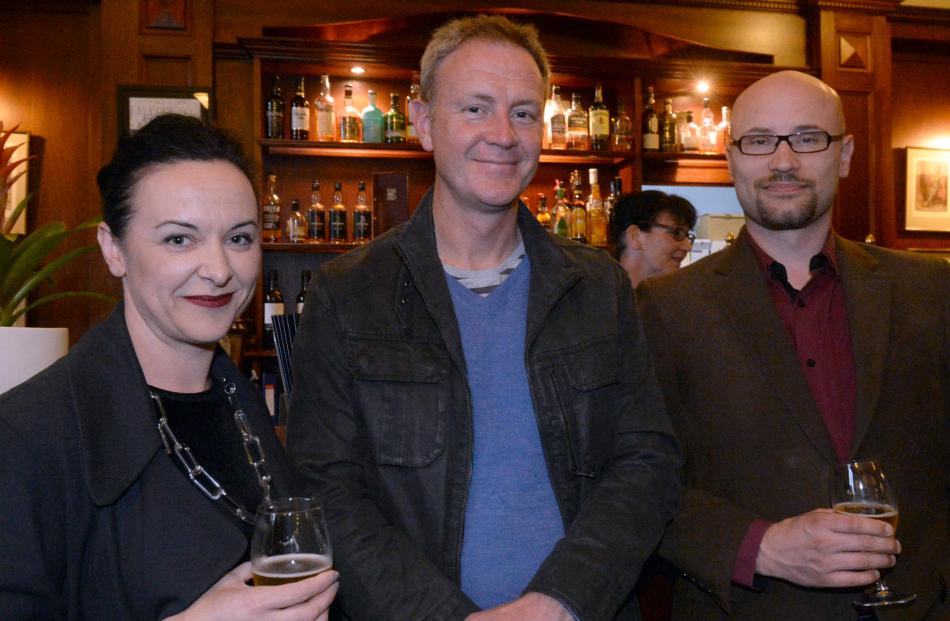 Paula Hellyer, Graham Warman and Kevin Kaiser, all of Dunedin.