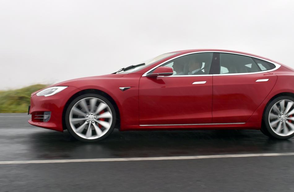 Tesla Model S P100D. Photo: Gerard O'Brien