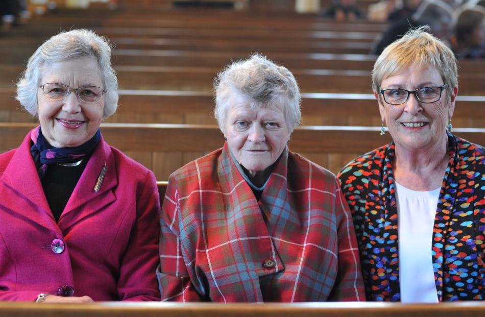 Andrea Mosley, Dorothy Pearce and Beryl Neutze, all of Dunedin.