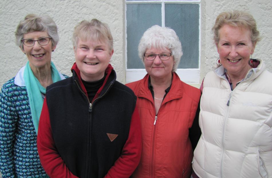 Judy Miller, Sheryll Hanning, Jenny Barr and Gayle Alvins, all of Clyde.