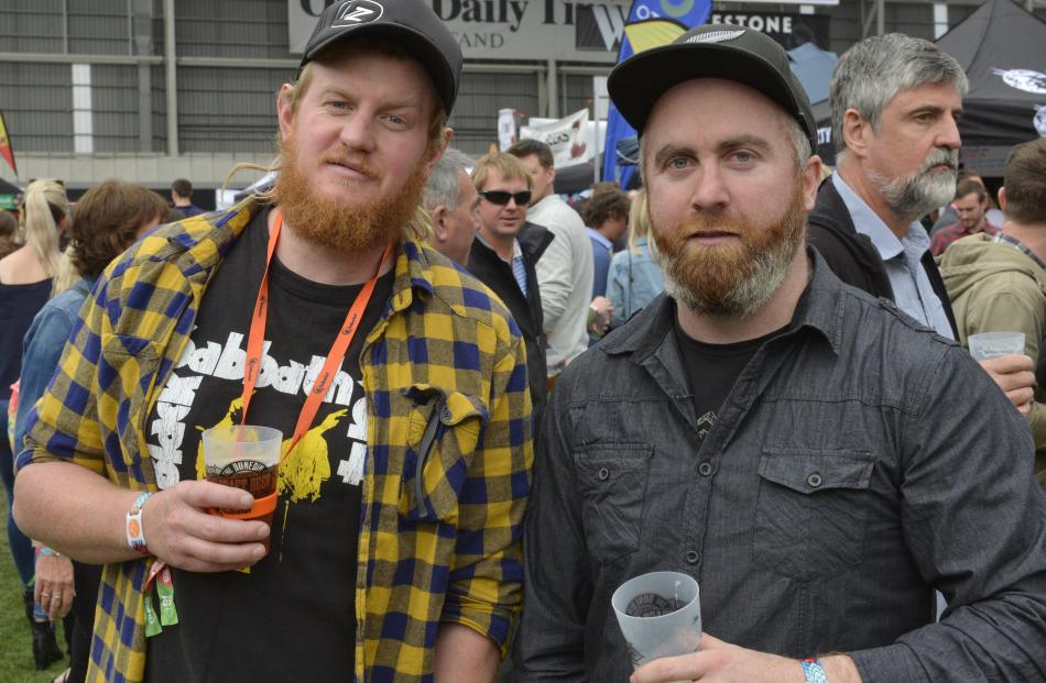 Sam Cooper and Greg Cooney, both of Dunedin.