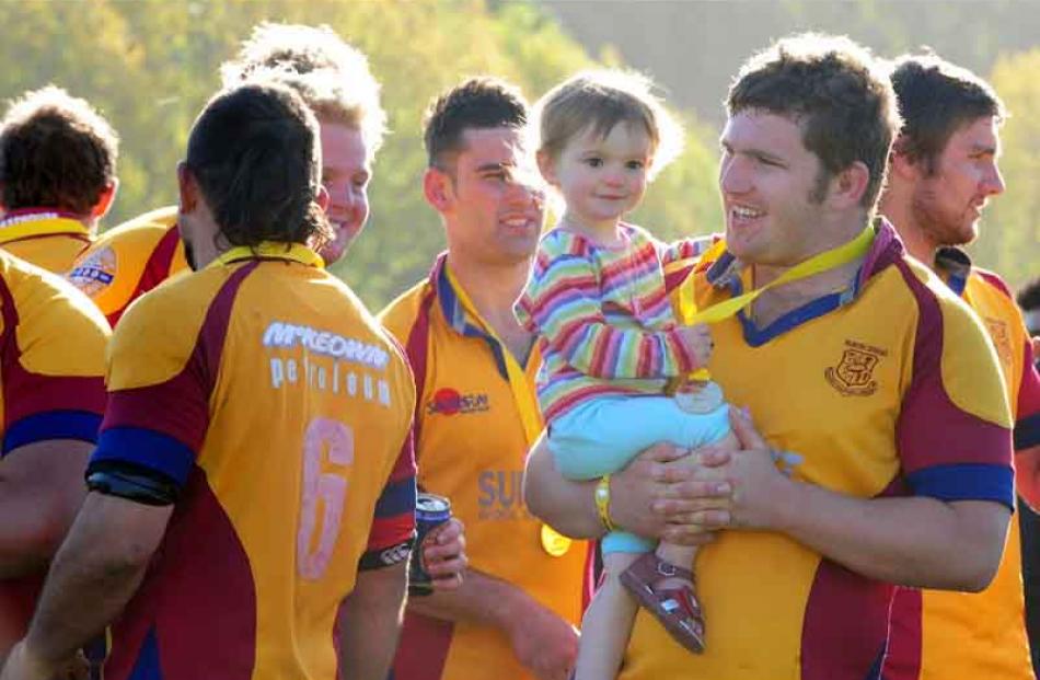 Stu Philpott with daughter Lottie.