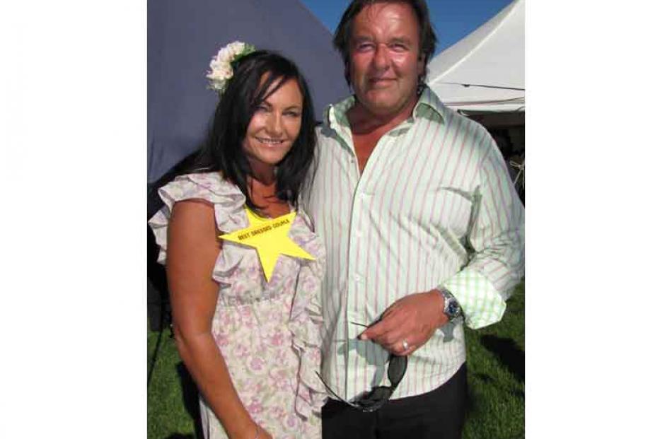 Best dressed couple Denise and Mark Dickson, of Queenstown.