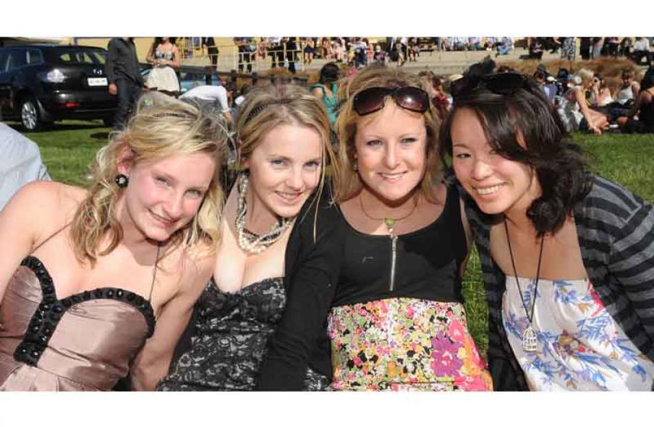 Nicola Bonman, 20, of Invercargill, Bridget Dalzell, 21, of Invercargill, Emma Bailey, 21, of...