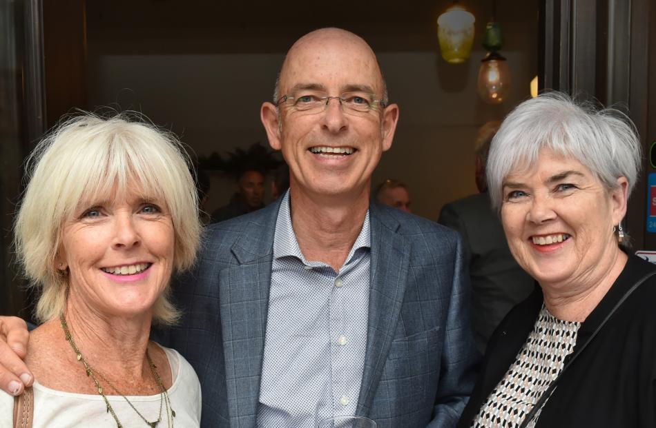 Jill Callon, John Marsh and Sue Mackinlay, all of Dunedin.