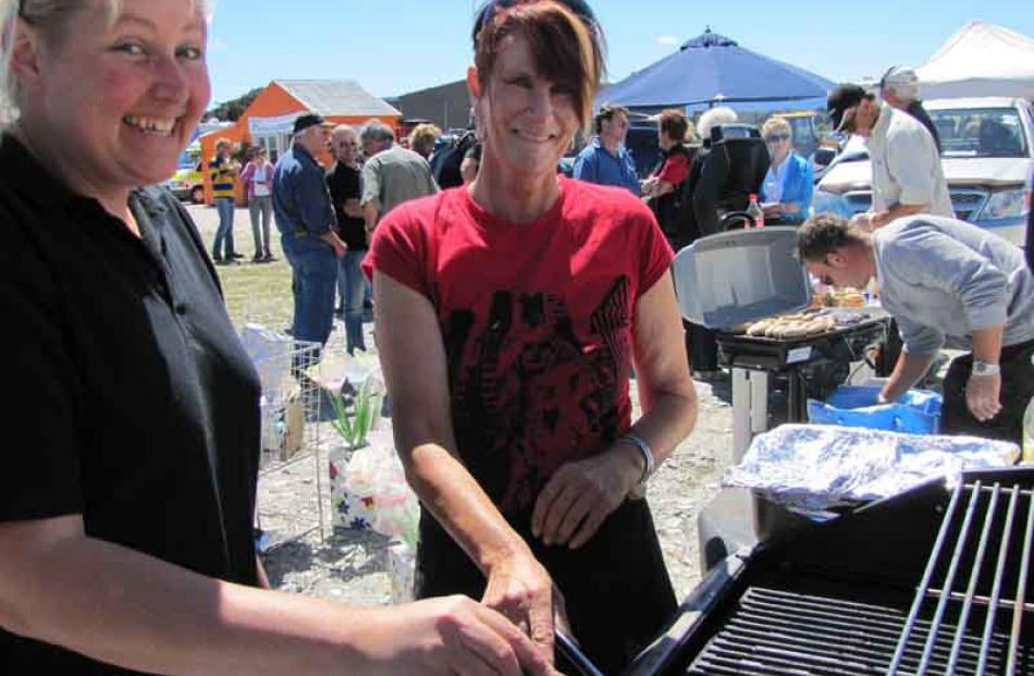 Sandra Allan and Raylene Black, both of Haast.