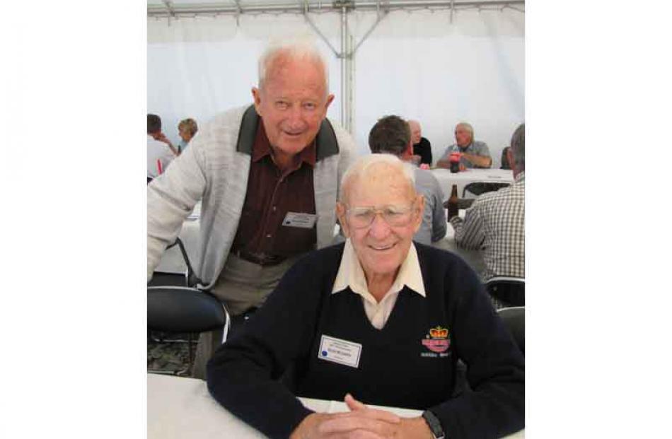 George Boddy of Greymouth and Brian McCarthy of Hokitika.