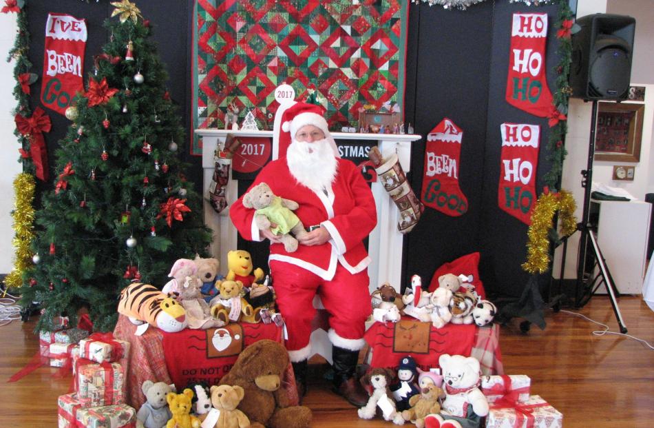 Bears of all shapes and sizes roam Toitu Otago Settlers Museum on Monday night. Photo: Supplied