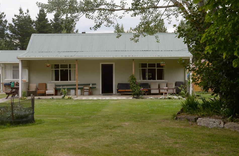 One of the houses used as accommodation on the club's grounds.