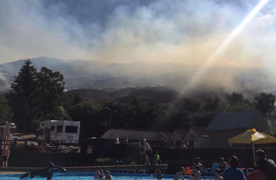 Heather Crook took this photo from the campground.