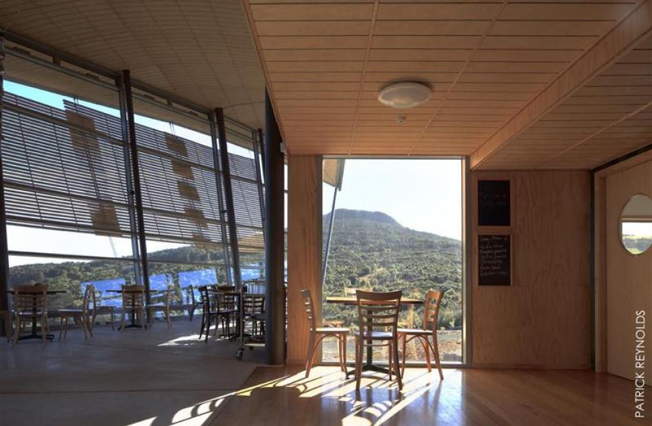 The Orokonui Ecosanctuary visitor centre by Architectural Ecology. Photo supplied.