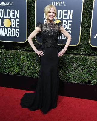 Golden Globe winner NIcole Kidman in Givenchy. Photo: Getty Images 