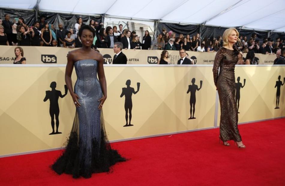 Lupita Nyong'o and Nicole Kidman.