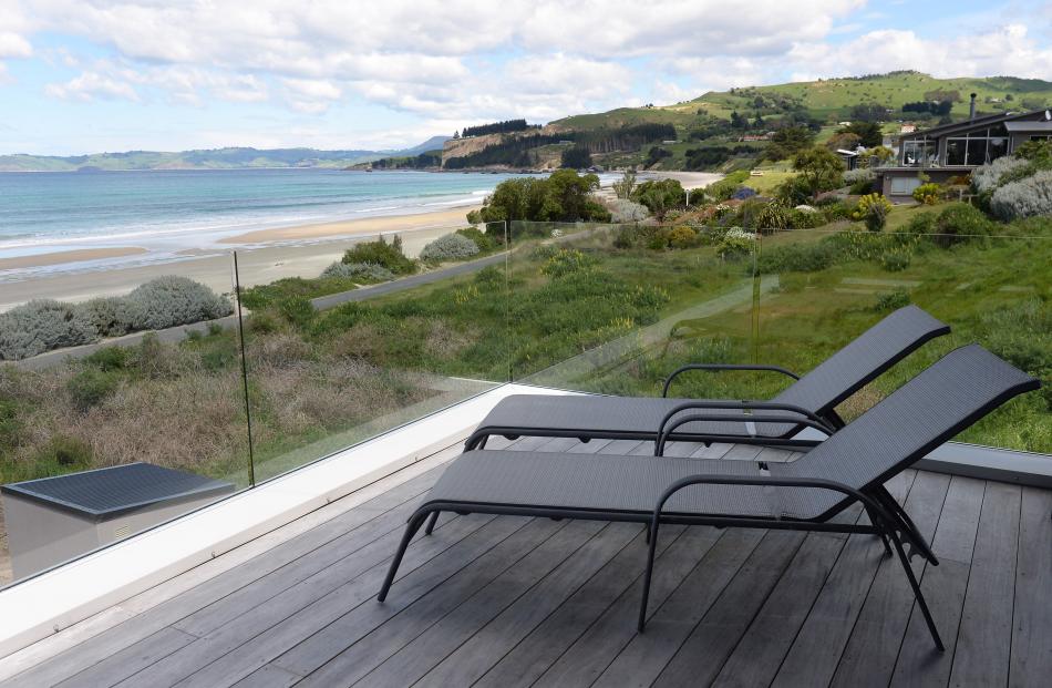 The view from the deck off the living area.