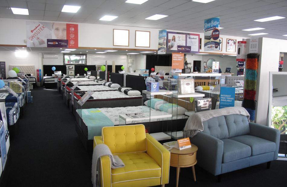 Beds R Us at 505 Princes St has a great range of beds and furniture.