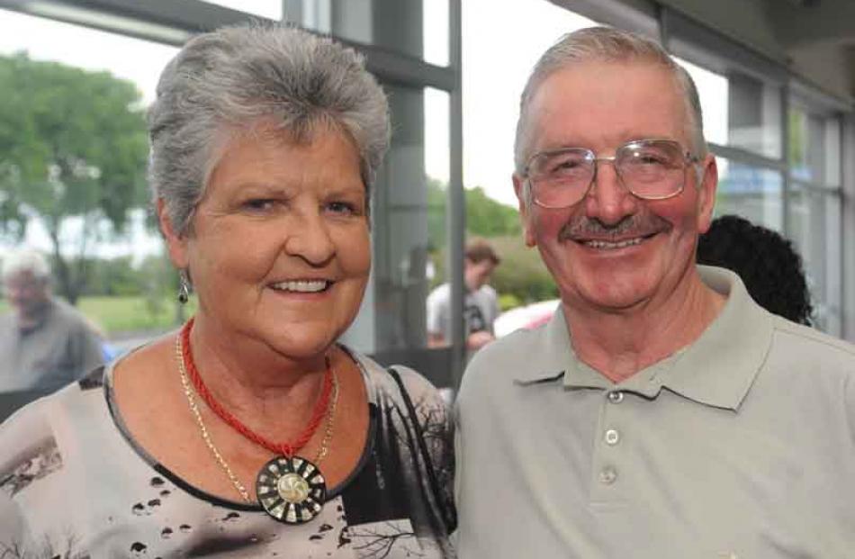 Nora and Brian Burgess, of Dunedin.