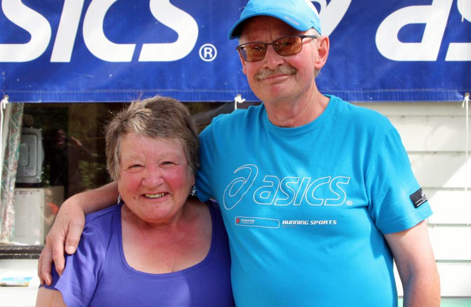 Challenge organiser Wayne Allen, pictured  with wife  Beverley,  announced his retirement from...