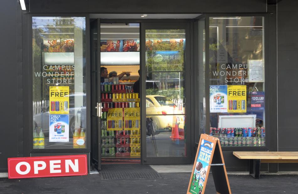 The rebuilt Campus Wonderful Store which opened last week.