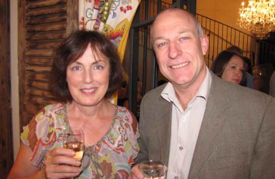 Robyn Jebson and Graham Budd, both of Queenstown.