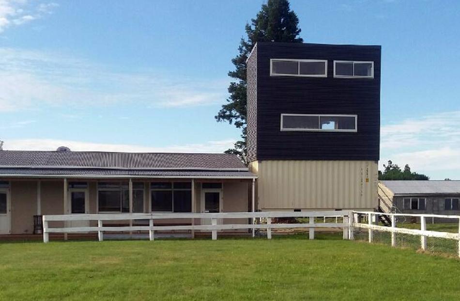 The rebuilt Waimate racecourse facilities are ready for a trotting meeting on March 25, the first to be held there in four and a-half years. Photo: Supplied