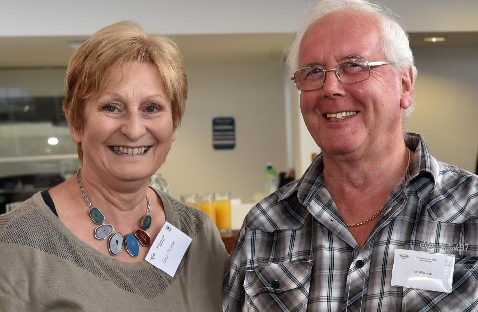 Carol and Ian Mclean, of Dunedin.