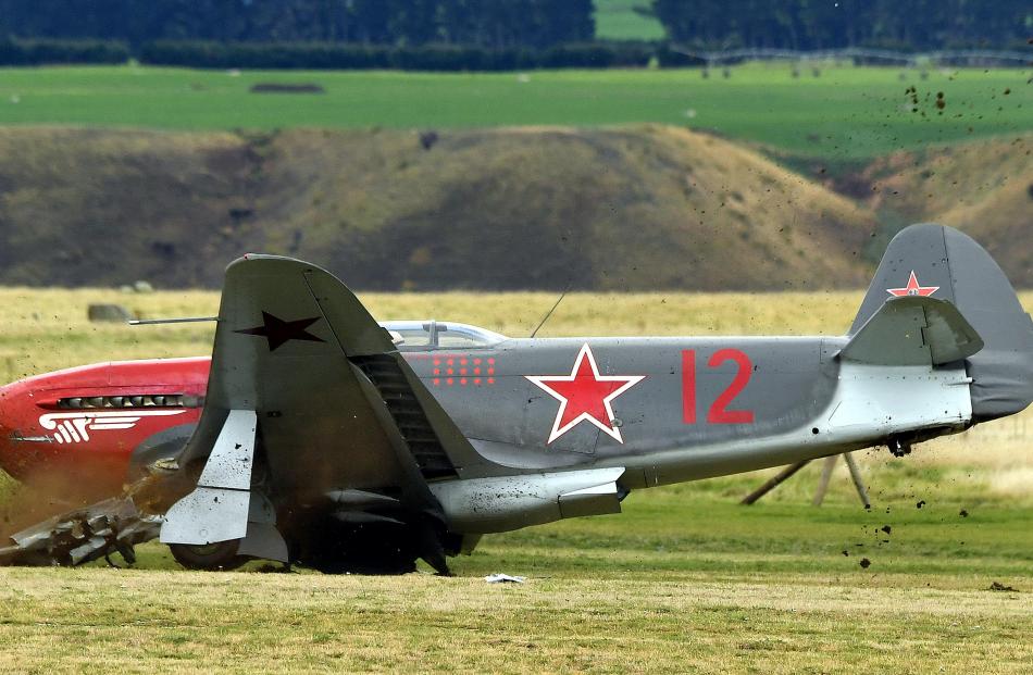 The Yak is one of two at Warbirds Over Wanaka. Photo: Stephen Jaquiery