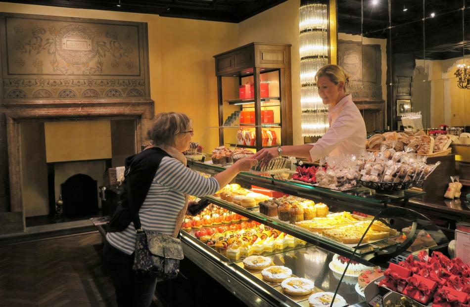 Grand Cafe Al Porto in Lugano has been serving decadent handmade confections since 1803.