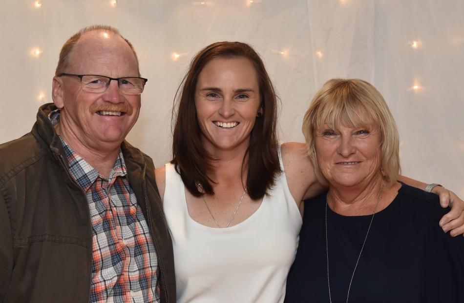 Steve Martin, of Dunedin, Katey Martin, of Christchurch, and Wendy Martin, of Dunedin.