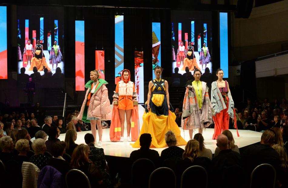 Designs by Lisa Liu, of the University of Technology, Sydney. PHOTO: LINDA ROBERTSON