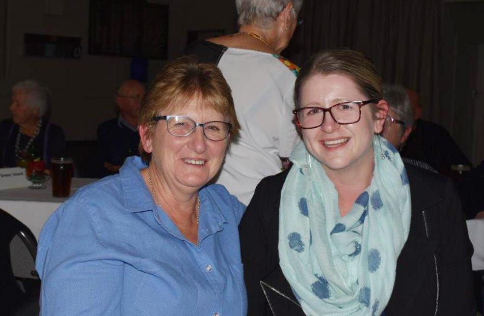 Sharon McCaw and daughter Stacey McCaw, of the St Clair Bowling Club.