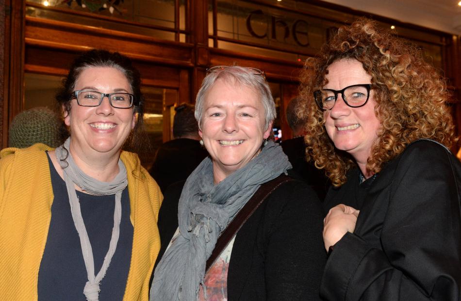 Anita Brosnan, Shelley Dixon and Sue McDowell, all of Dunedin.