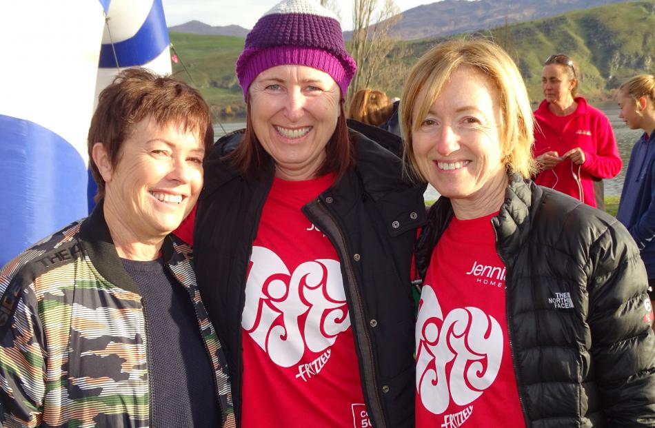 Lynley Donaldson, of Nelson, Leanne Thomson, of Wellington, and Jo McKenzie, of Sydney.