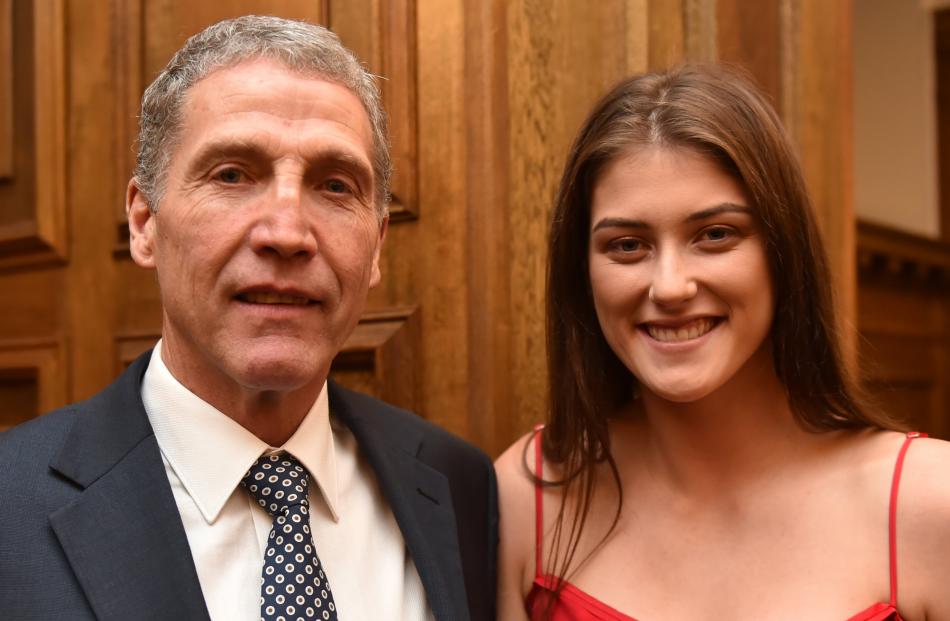 Noel and his daughter Kate Heffernan, both of Heriot.