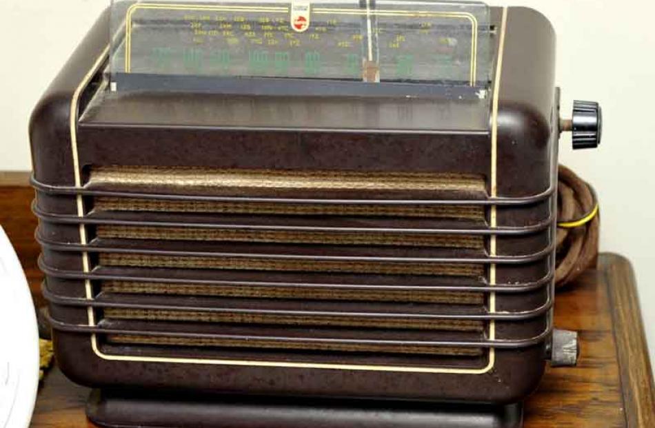 A Philips wireless set.
